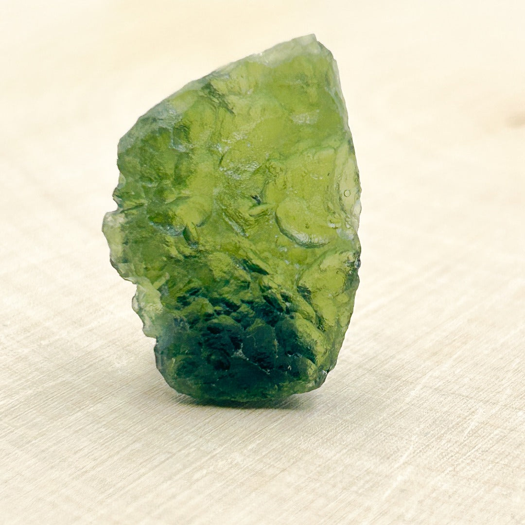 Moldavite Natural Tektite Powerful Crystal 4.6gm ( 10 )