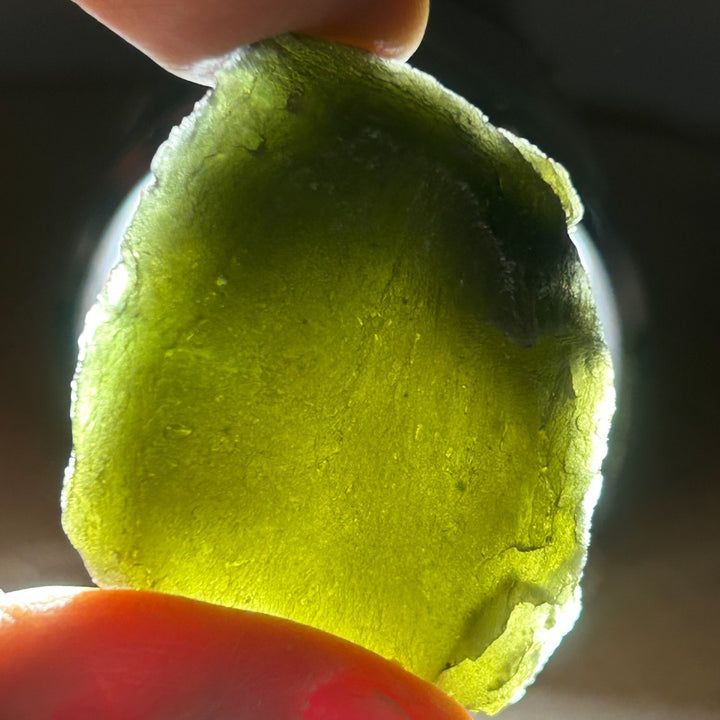 Moldavite Natural Tektite Powerful Crystal 22gm ( 11 )