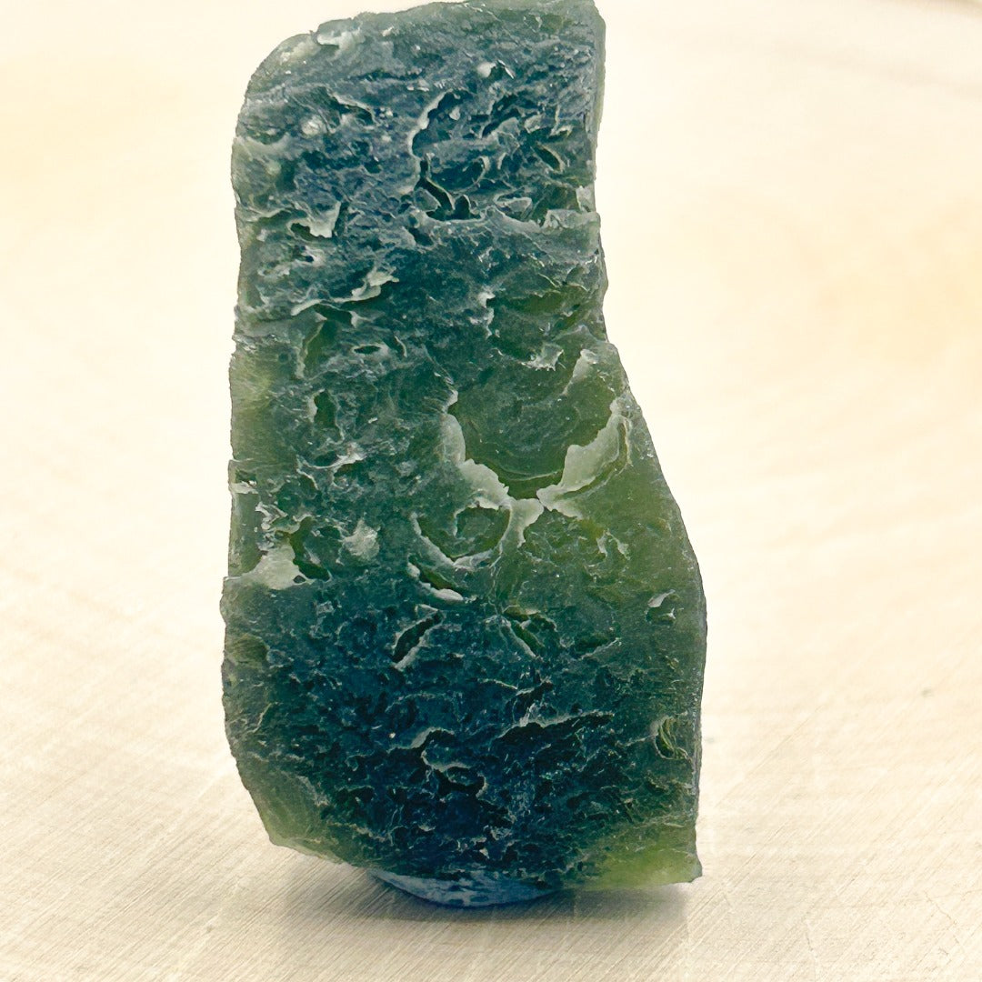 Moldavite Natural Tektite Powerful Crystal 27gm ( 12 )