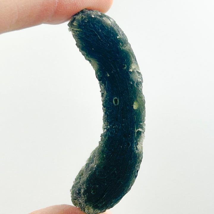 Moldavite Natural Tektite Powerful Crystal 27gm ( 12 )