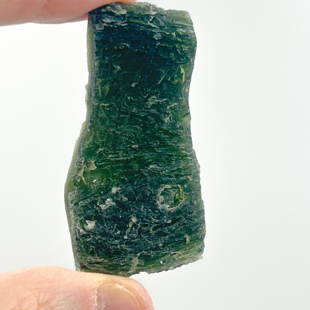 Moldavite Natural Tektite Powerful Crystal 27gm ( 12 )