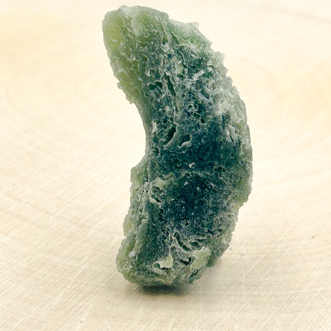 Moldavite Natural Tektite Powerful Crystal 22gm ( 14 )