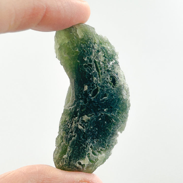 Moldavite Natural Tektite Powerful Crystal 22gm ( 14 )