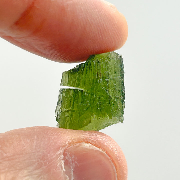 Moldavite Natural Tektite Powerful Crystal 1.7gm ( 15 )