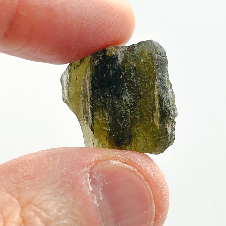 Moldavite Natural Tektite Powerful Crystal 3gm ( 16 )