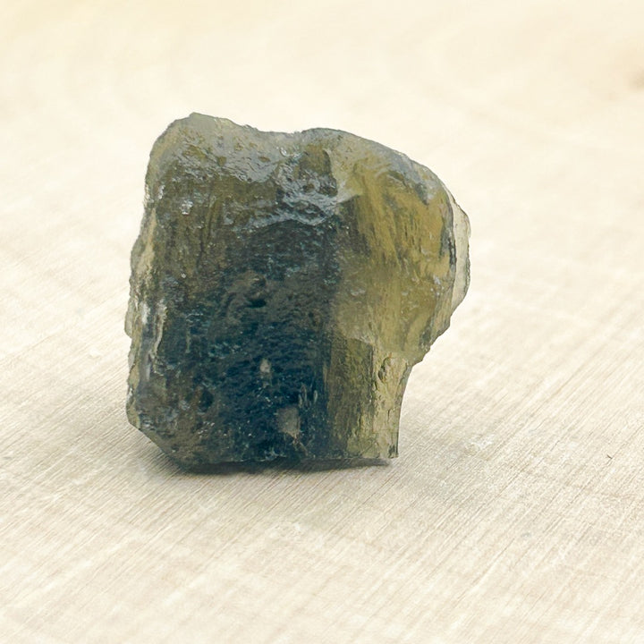 Moldavite Natural Tektite Powerful Crystal 3gm ( 16 )