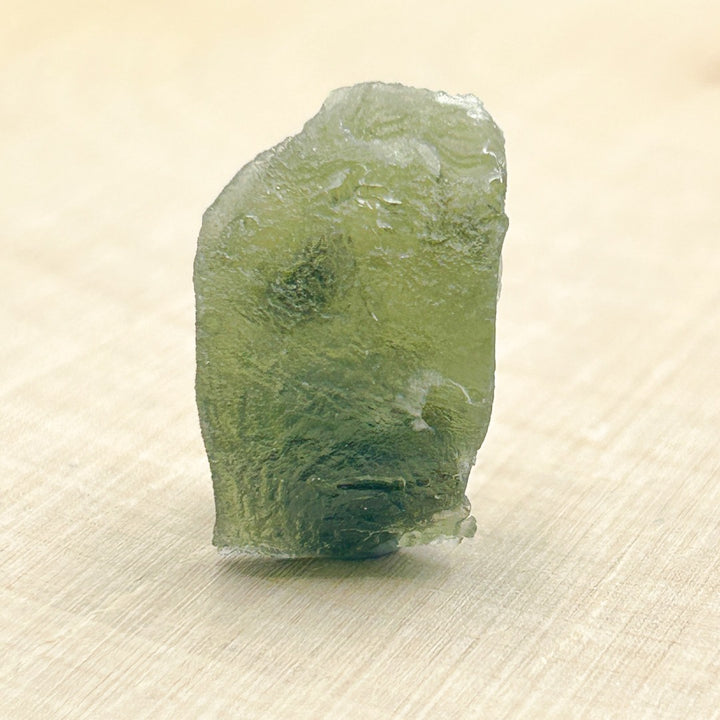 Moldavite Natural Tektite Powerful Crystal 2.7gm ( 17 )