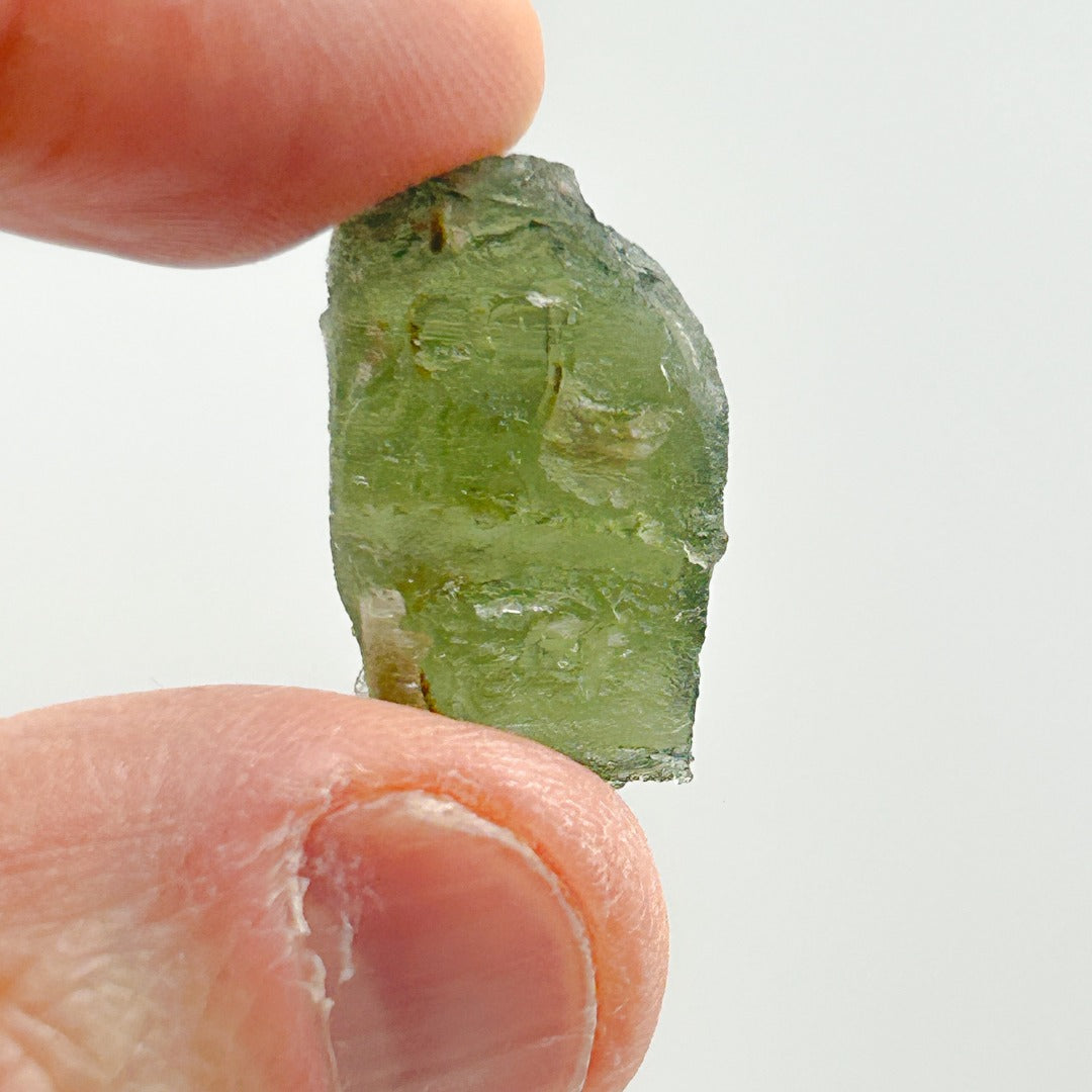 Moldavite Natural Tektite Powerful Crystal 2.7gm ( 17 )