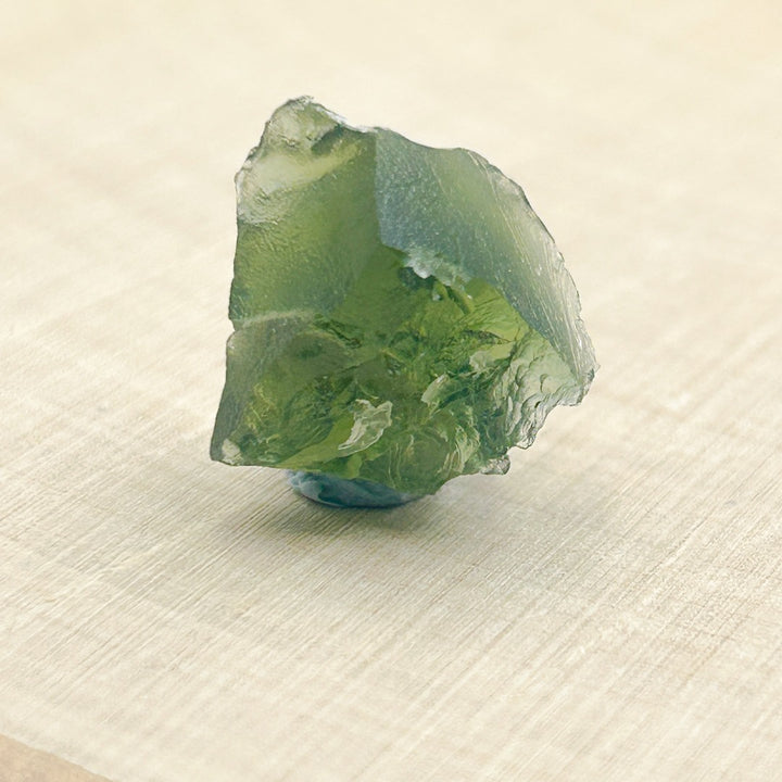 Moldavite Natural Tektite Powerful Crystal 2.3gm ( 18 )