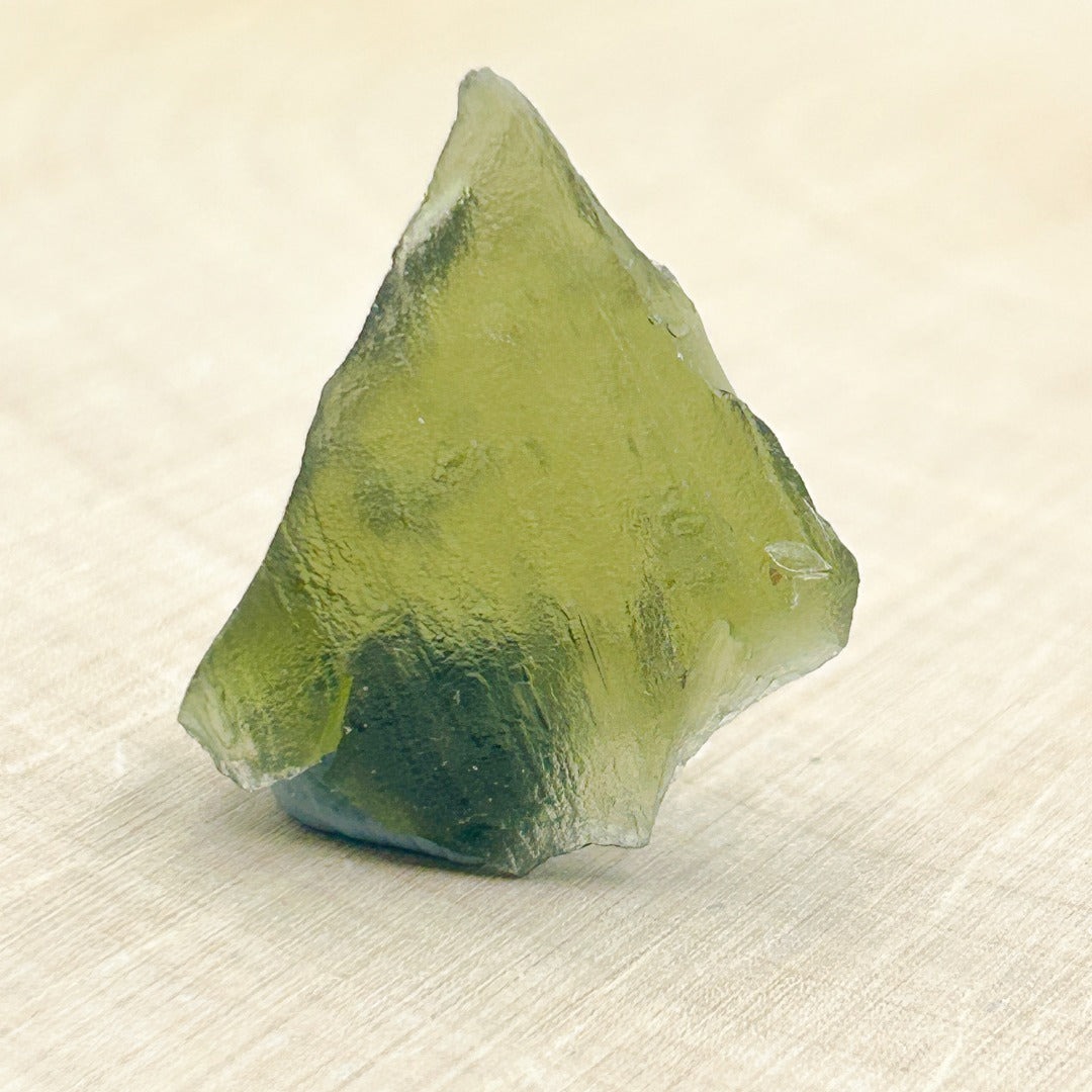 Moldavite Natural Tektite Powerful Crystal 2.5gm ( 20 )