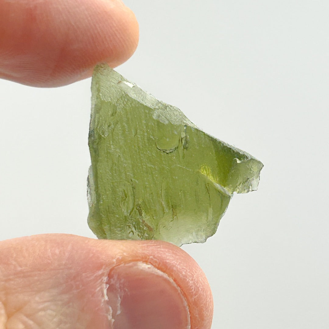 Moldavite Natural Tektite Powerful Crystal 2.5gm ( 20 )