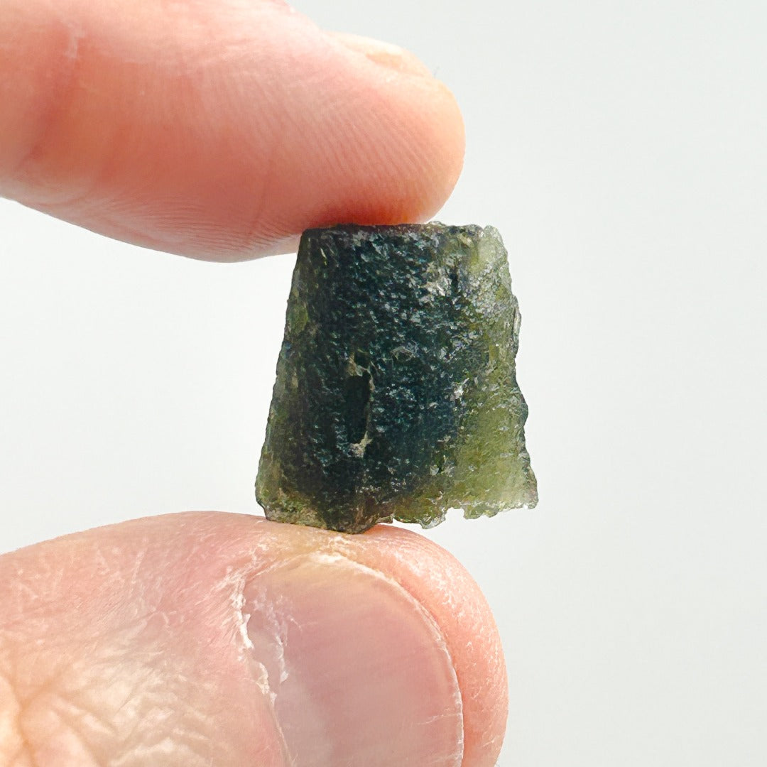 Moldavite Natural Tektite Powerful Crystal 2.6gm ( 21 )