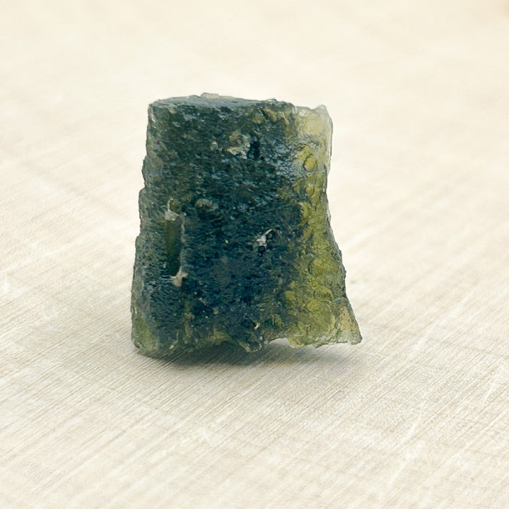 Moldavite Natural Tektite Powerful Crystal 2.6gm ( 21 )