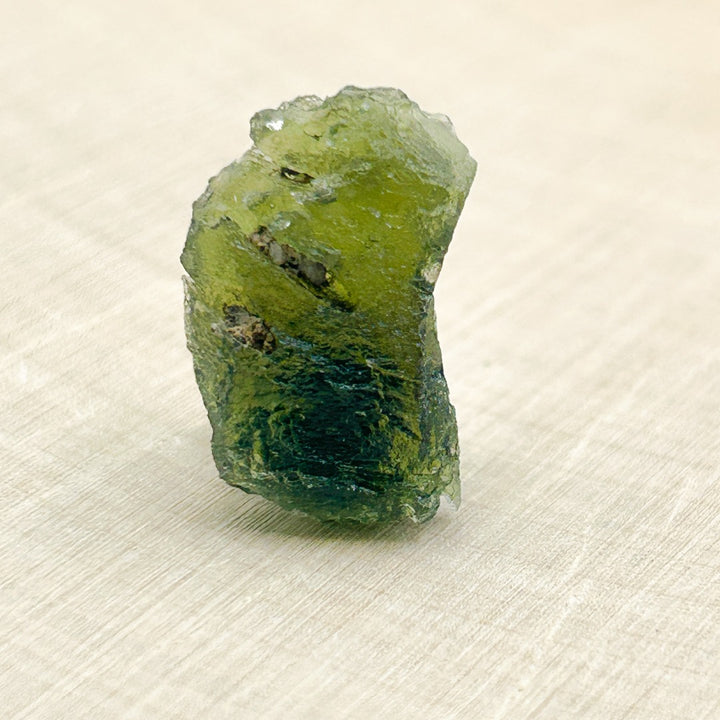 Moldavite Natural Tektite Powerful Crystal 1.9gm ( 26 )