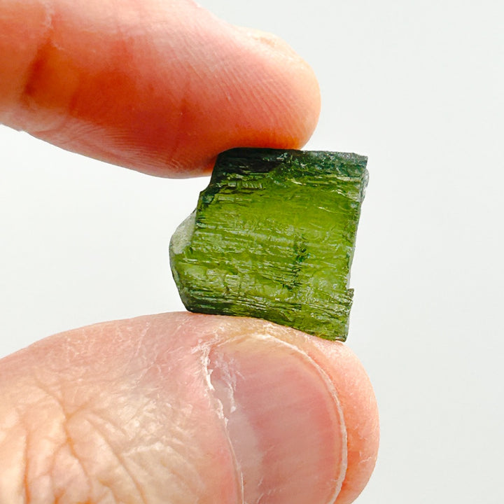 Moldavite Natural Tektite Powerful Crystal 2.1gm ( 27 )