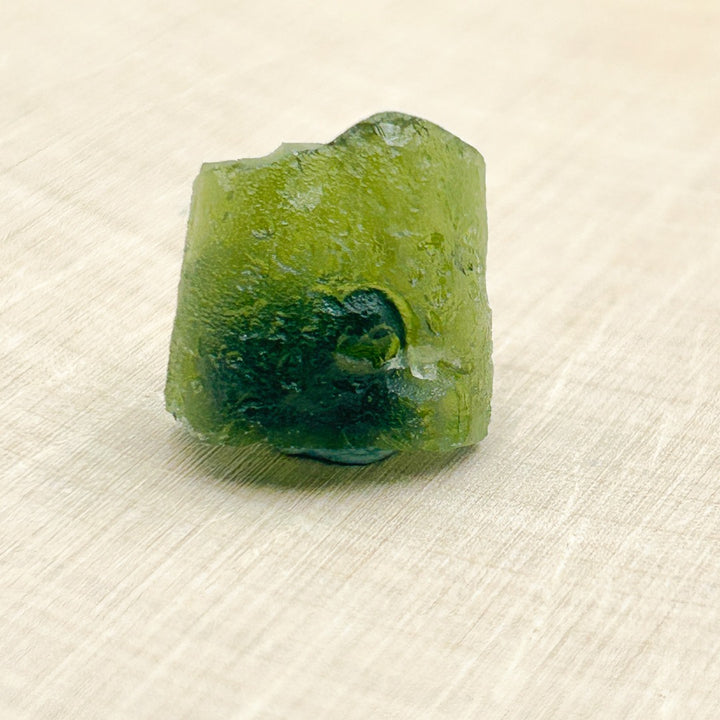 Moldavite Natural Tektite Powerful Crystal 2.1gm ( 27 )