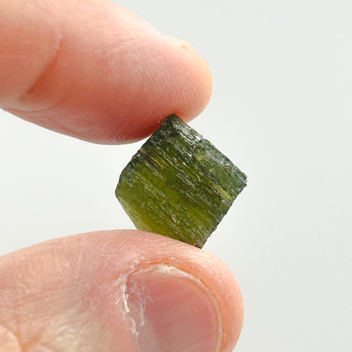 Moldavite Natural Tektite Powerful Crystal 1.6gm ( 30 )