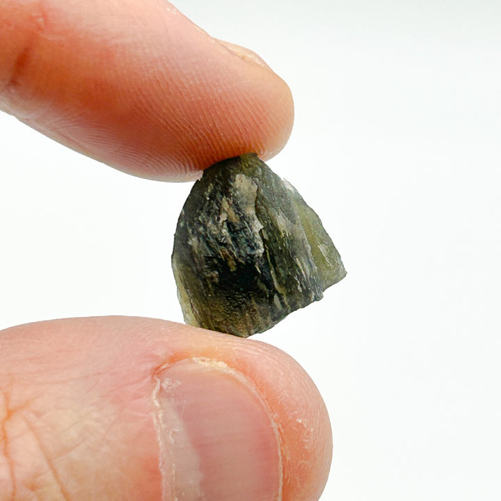 Moldavite Natural Tektite Powerful Crystal 2-6gm ( 14 )