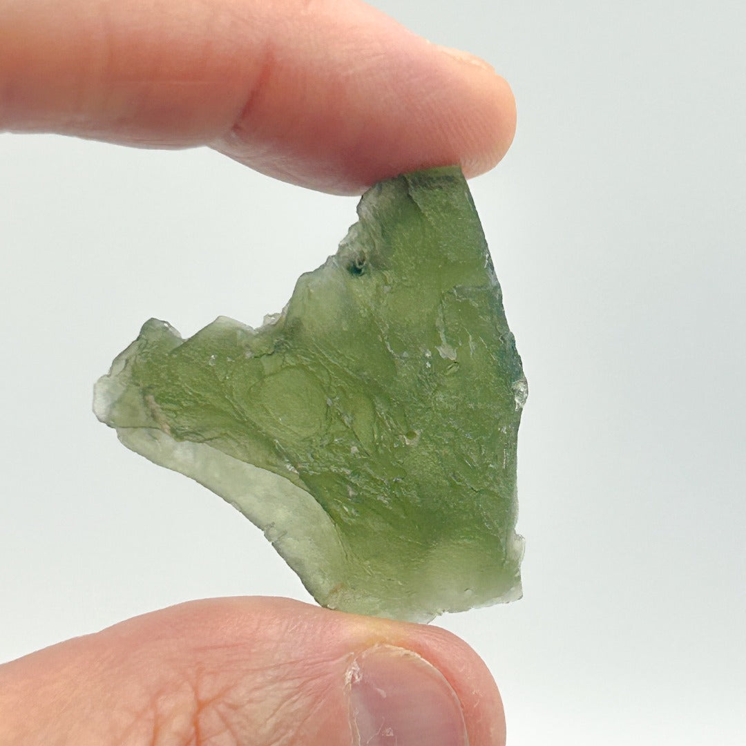 Moldavite Natural Tektite Powerful Crystal 5.8gm ( 2 )