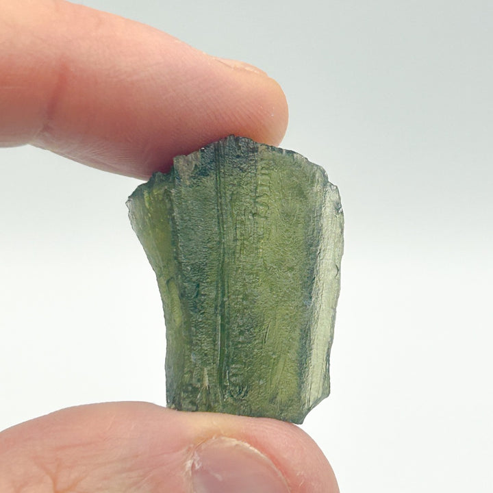 Moldavite Genuine Natural Tektite Crystal 5-1gm ( 5 )