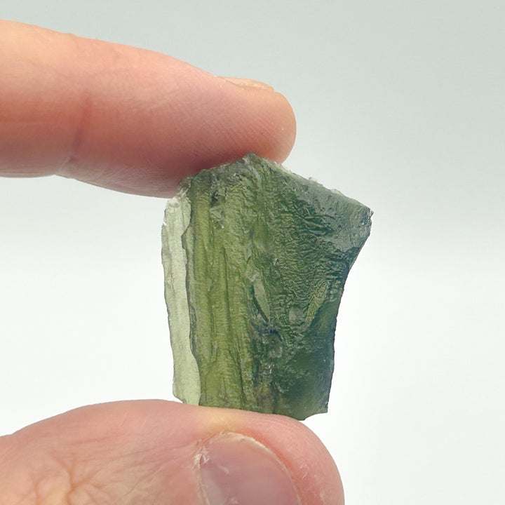 Moldavite Genuine Natural Tektite Crystal 5-1gm ( 5 )