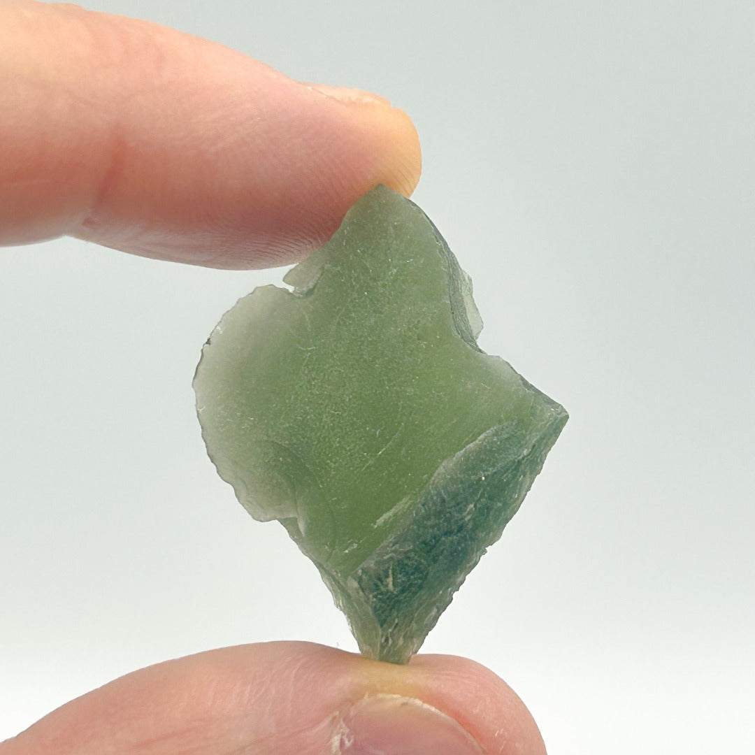 Moldavite Natural Tektite Powerful Crystal 4-1gm ( 8 )