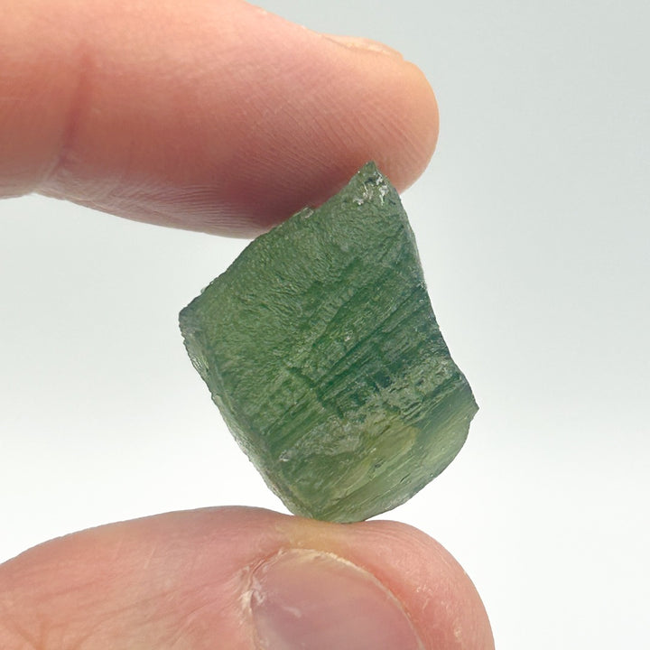 Moldavite Natural Tektite Powerful Crystal 4-3gm ( 12 )