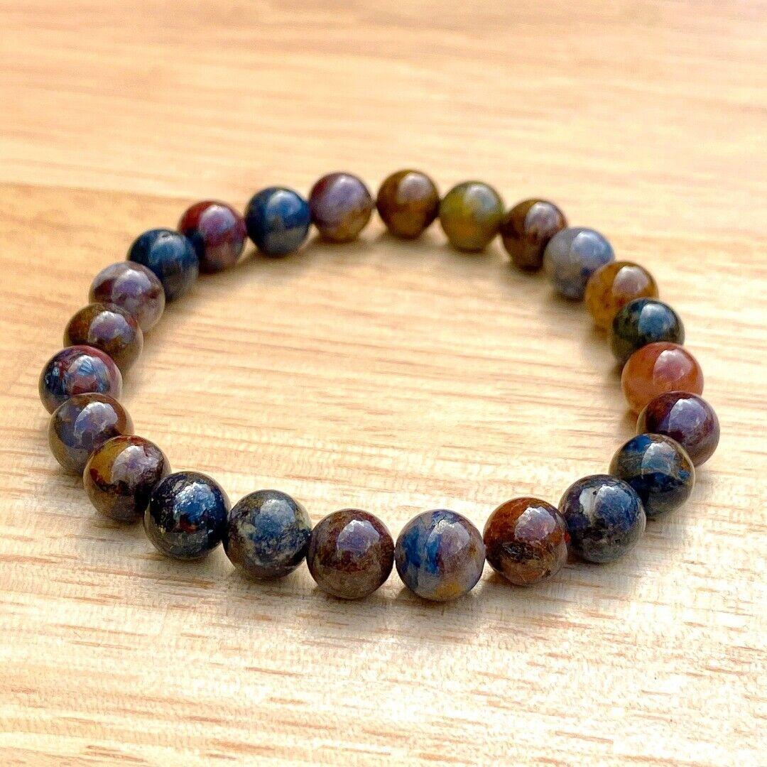 Pietersite 8mm Beaded Healing Bracelet  ( 609463)