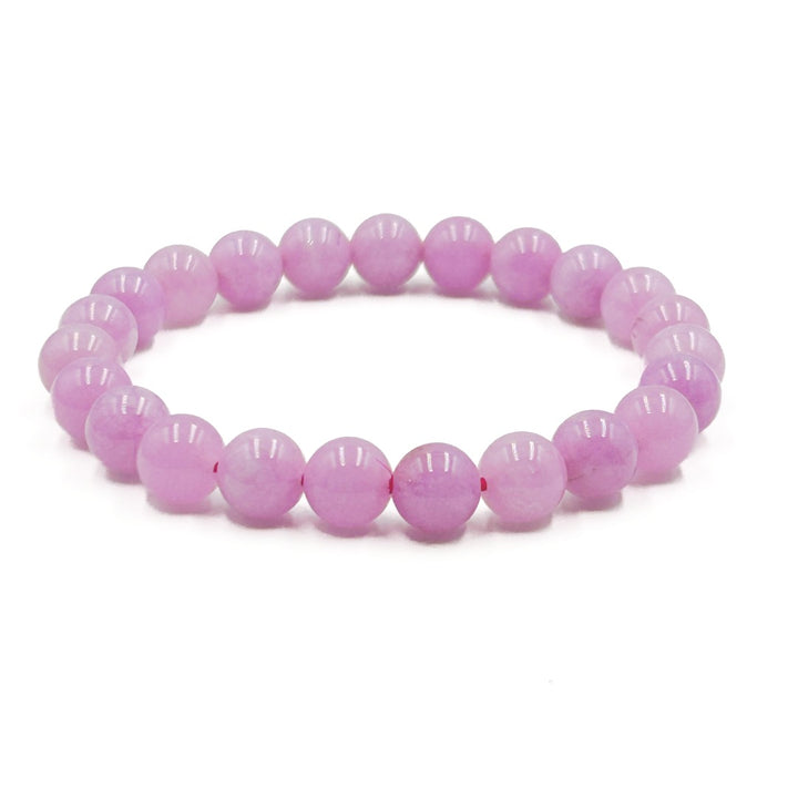 Kunzite 8mm Beaded Healing Bracelet  ( 959387 )