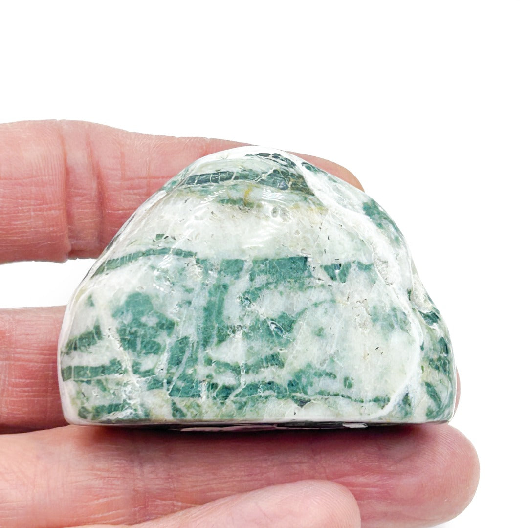 Green Fire Azeztulite Altar Stone Crystal ~ (192787)