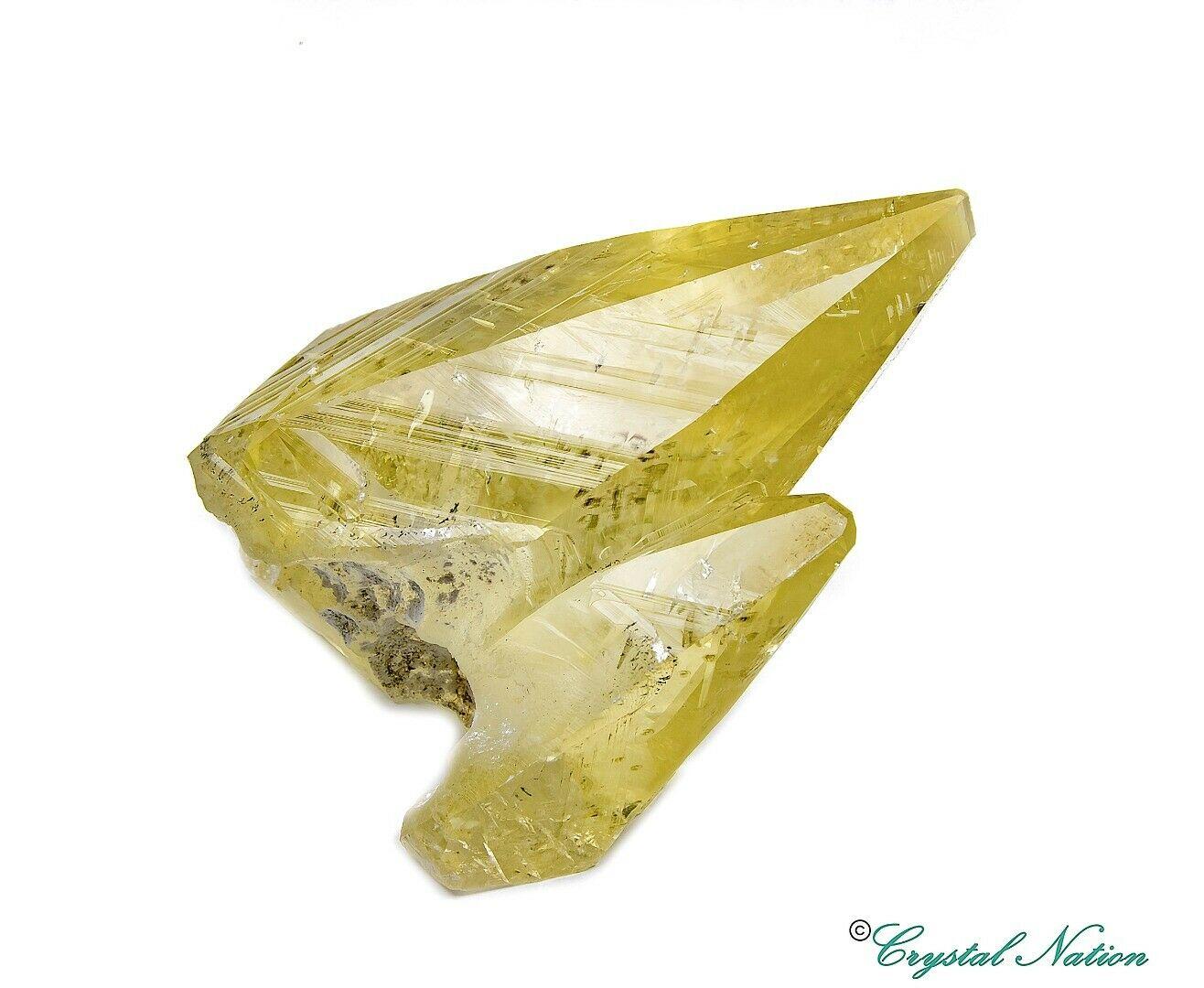 Uruguayan Optical Calcite Double Terminated Point  (189634)