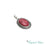 Thulite Sterling Silver Pendant   ( 20617 )