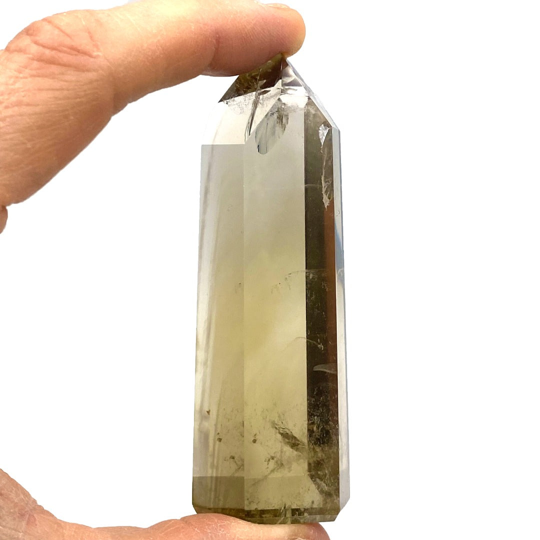 Citrine Crystal Polished Point from Minas Gerais Brazil ( 590104 )