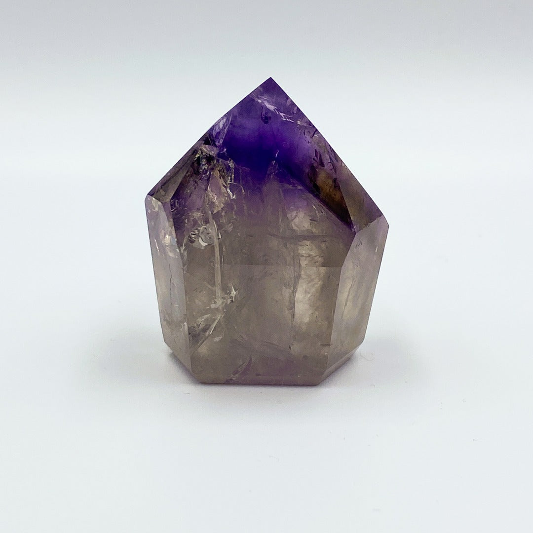 Amethyst Polished Crystal Cut Crystal Point ( 80162 )