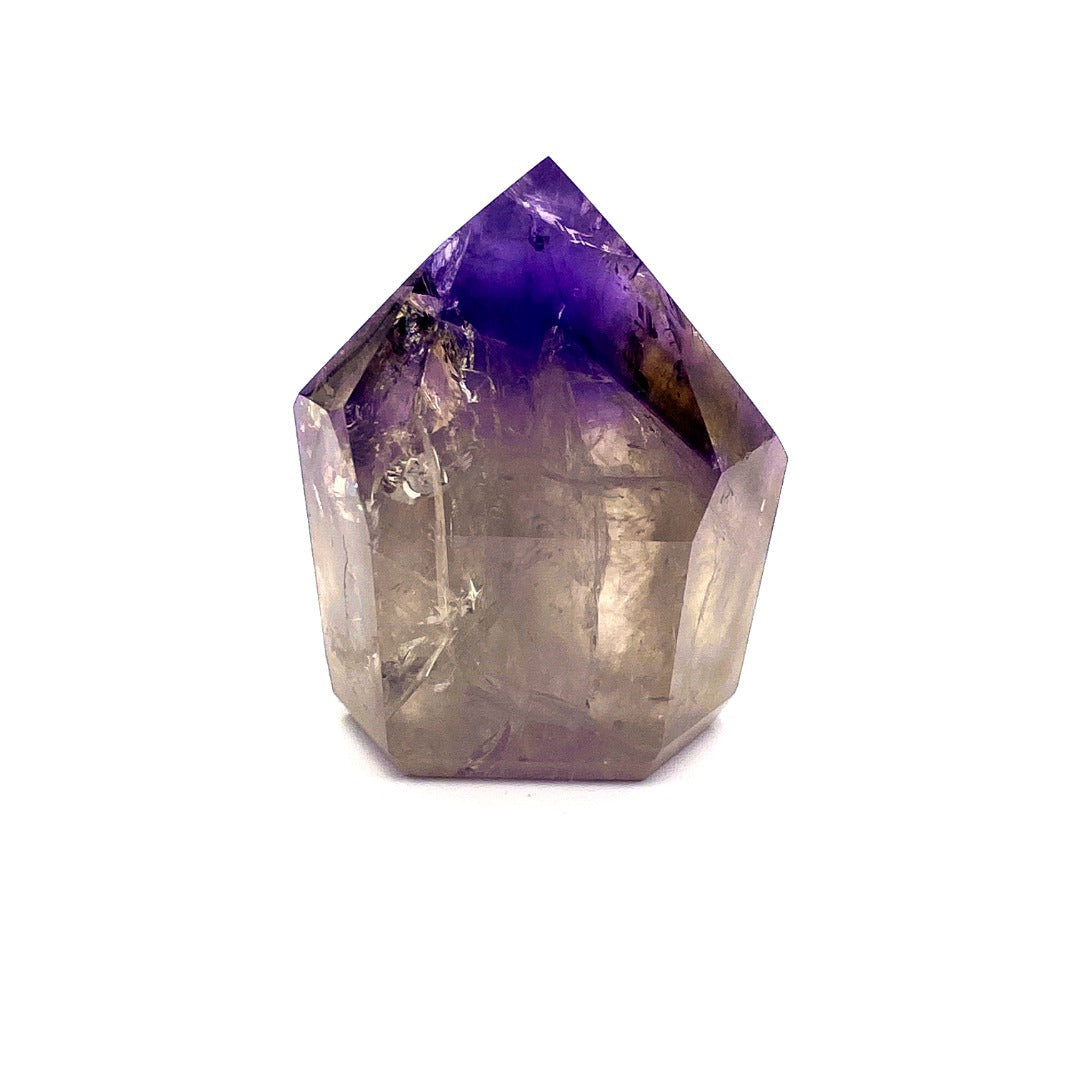 Amethyst Polished Crystal Cut Crystal Point ( 80162 )