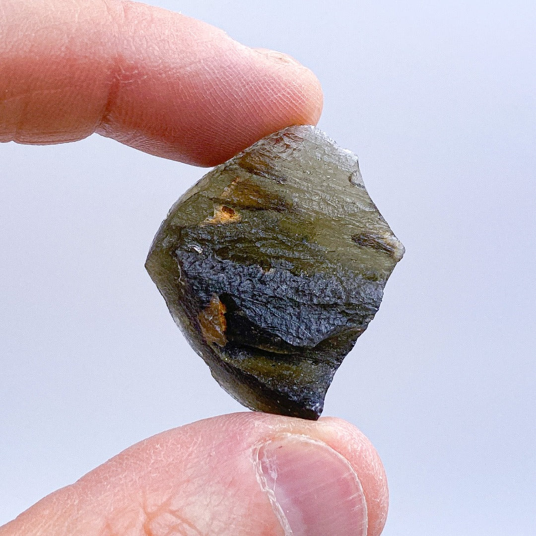Moldavite Natural Tektite Powerful Crystal 7.3gm ( 554768 )