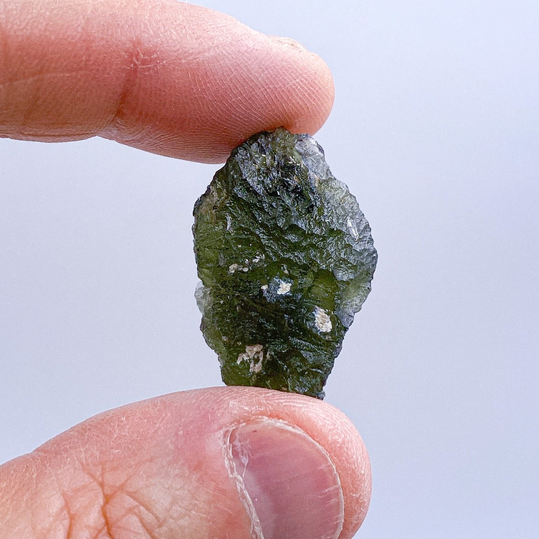 Moldavite Natural Tektite Powerful Crystal 5.7gm ( 372144 )