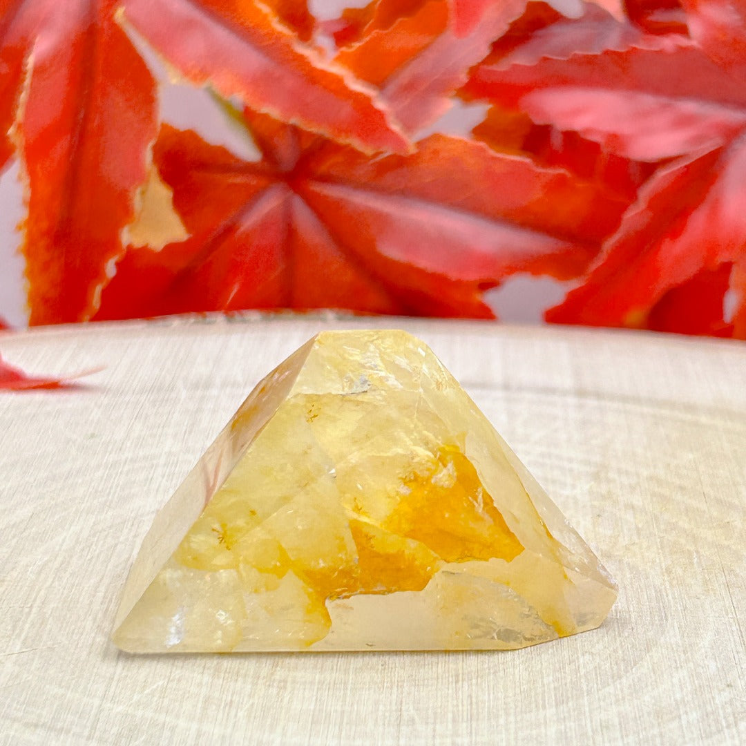 Healers Gold Crystal Quartz Free Form Piece ( 812316 )