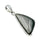 Obsidian Silver Sheen Sterling Silver Pendant  ( 301651 )