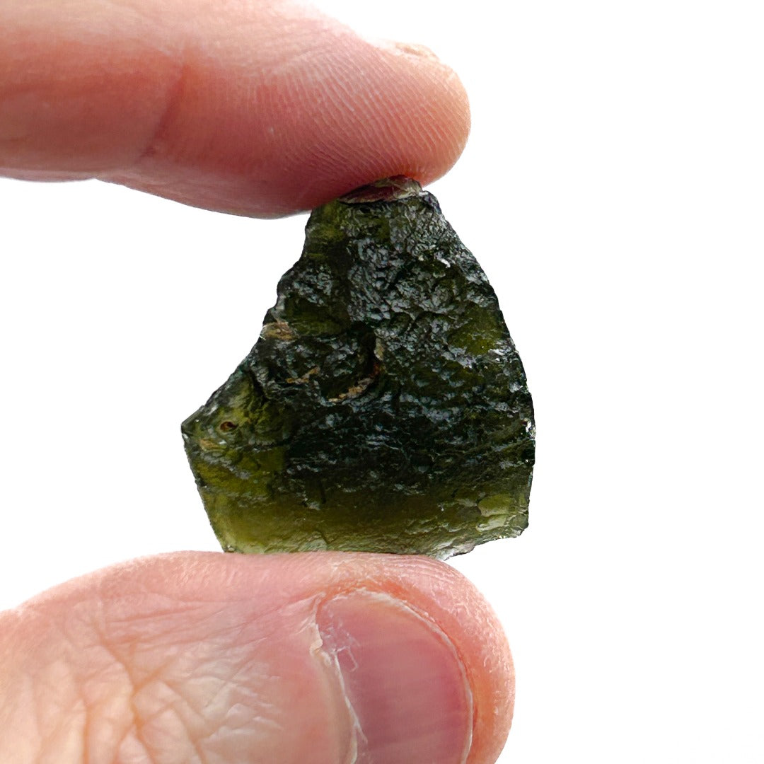 Moldavite Natural Tektite Powerful Crystal 6.4gm ( 587426 )