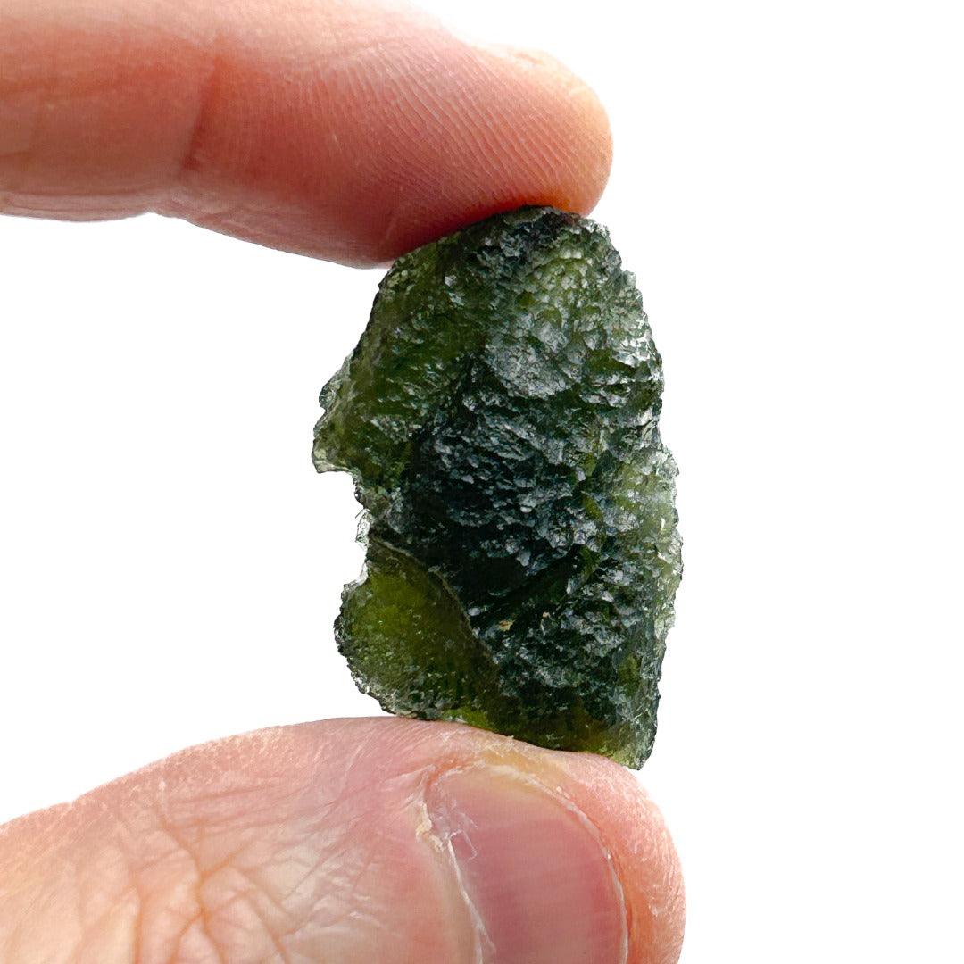 Moldavite Natural Tektite Powerful Crystal 8.6gm ( 528239 )