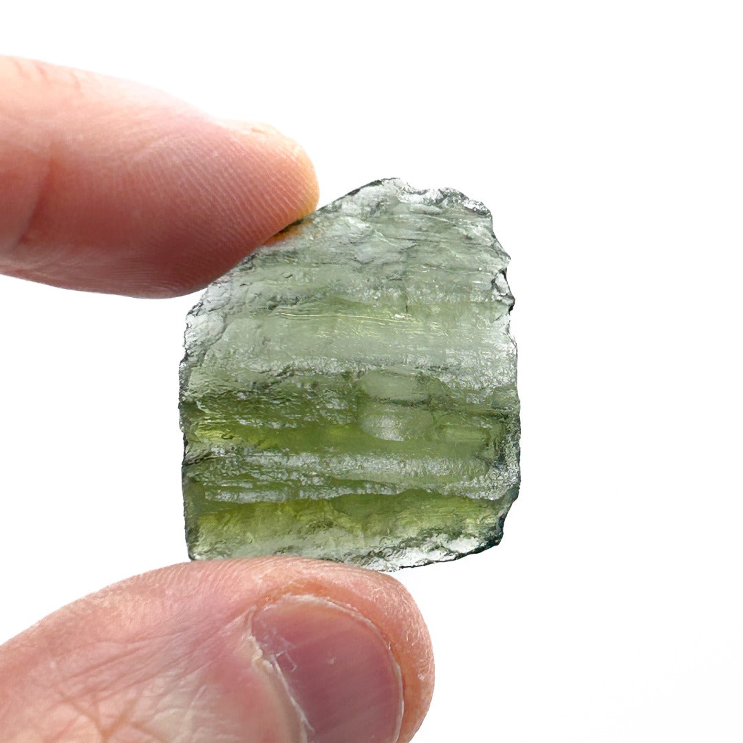 Moldavite Natural Tektite Powerful Crystal 4.4gm ( 429844 )