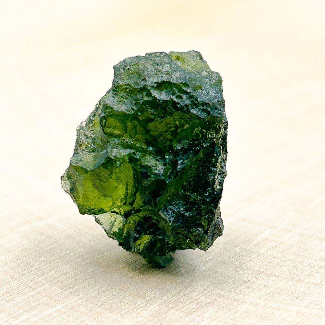 Moldavite Natural Tektite Powerful Crystal 7.7gm ( 115898 )