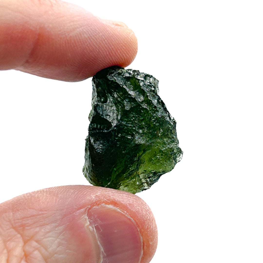 Moldavite Natural Tektite Powerful Crystal 7.7gm ( 115898 )
