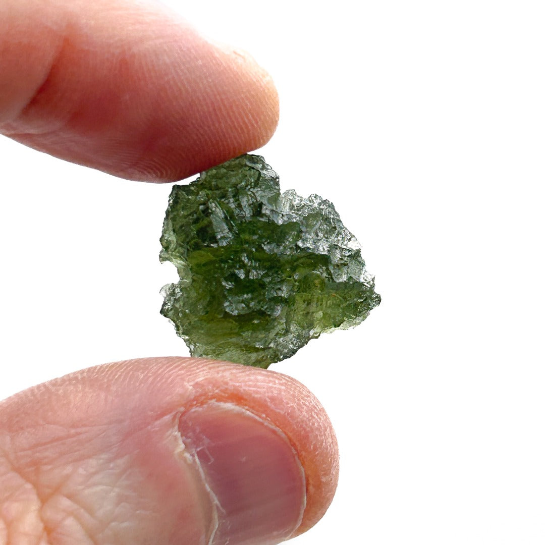 Moldavite Natural Tektite Powerful Crystal 4.2gm ( 853227 )
