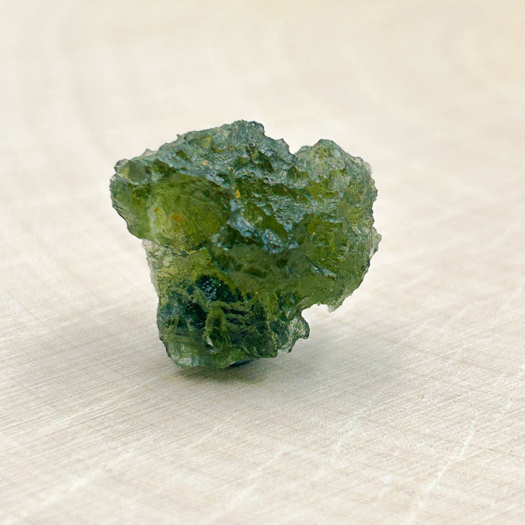 Moldavite Natural Tektite Powerful Crystal 4.2gm ( 853227 )
