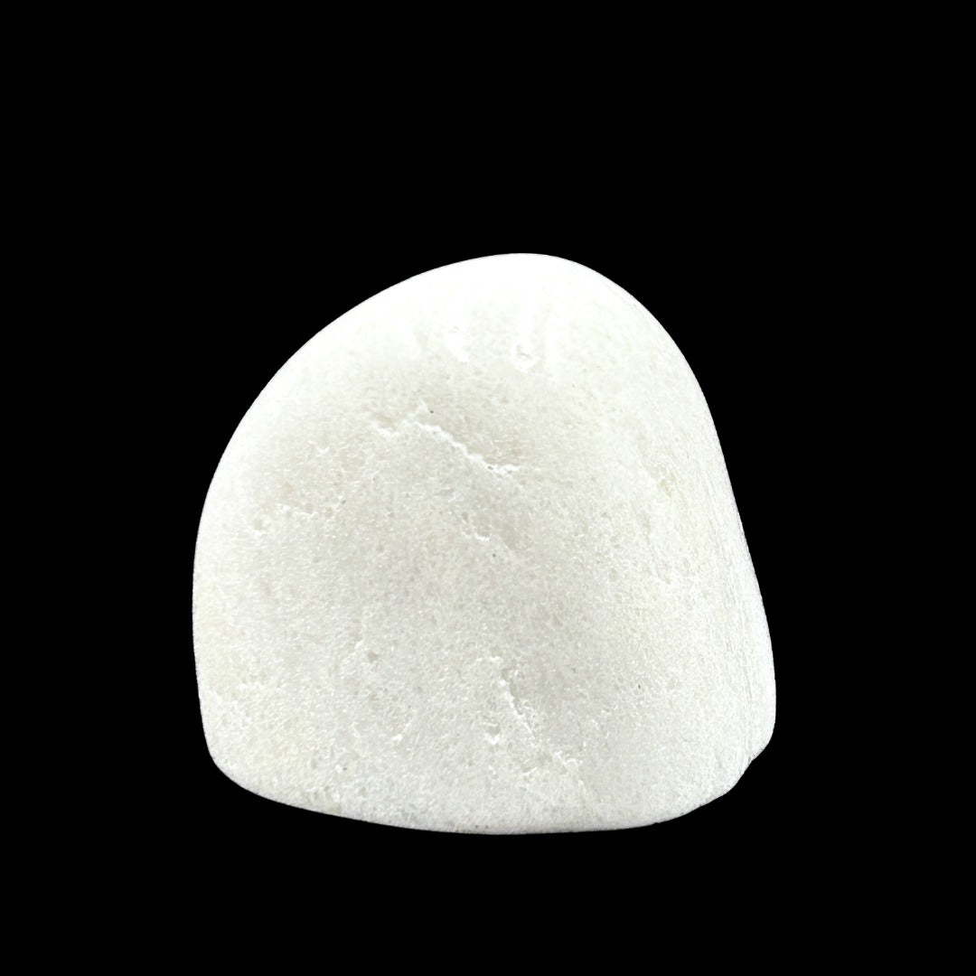 New Zealand Polished White Azeztulite Altar Stone (429754 )