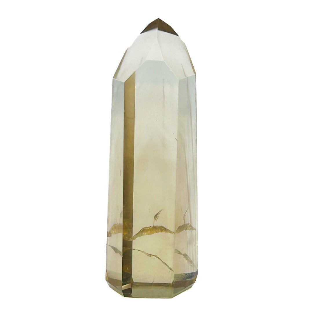 Citrine Crystal Polished Point from Minas Gerais Brazil ( 552760 )