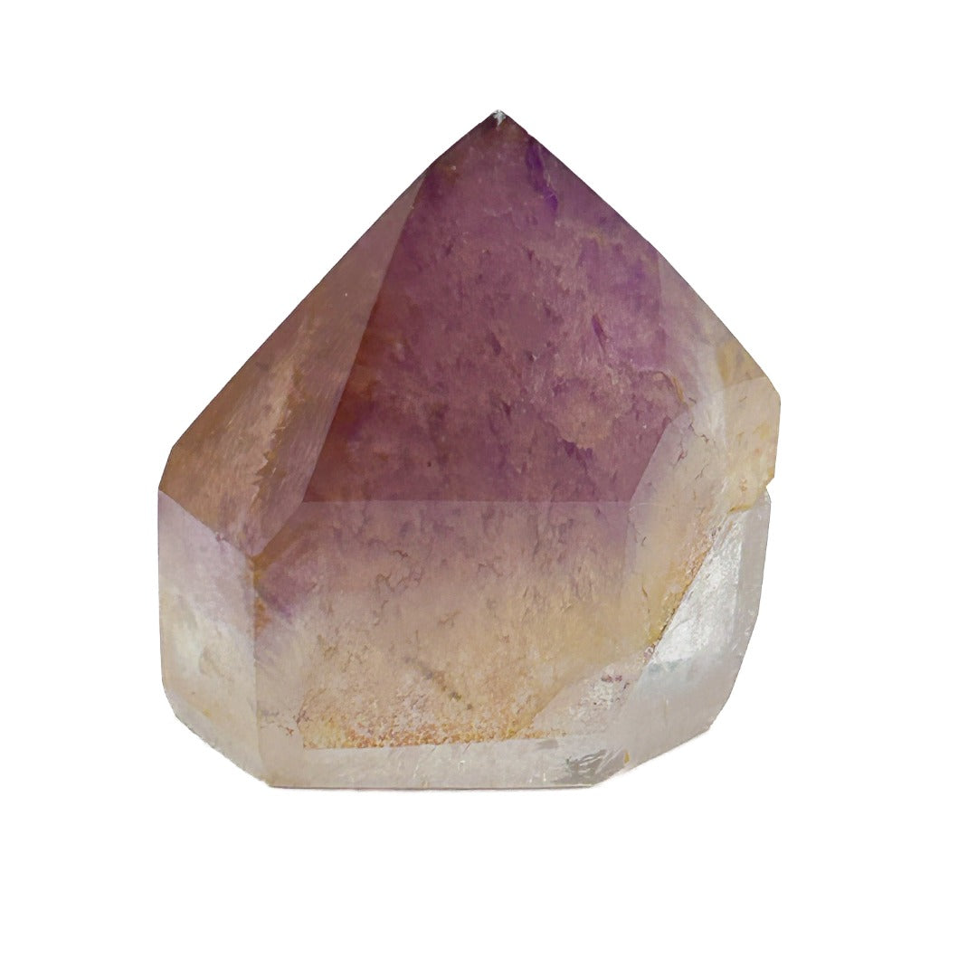 Dreamcoat Lemurian Quartz Crystal Point ( 227188  )
