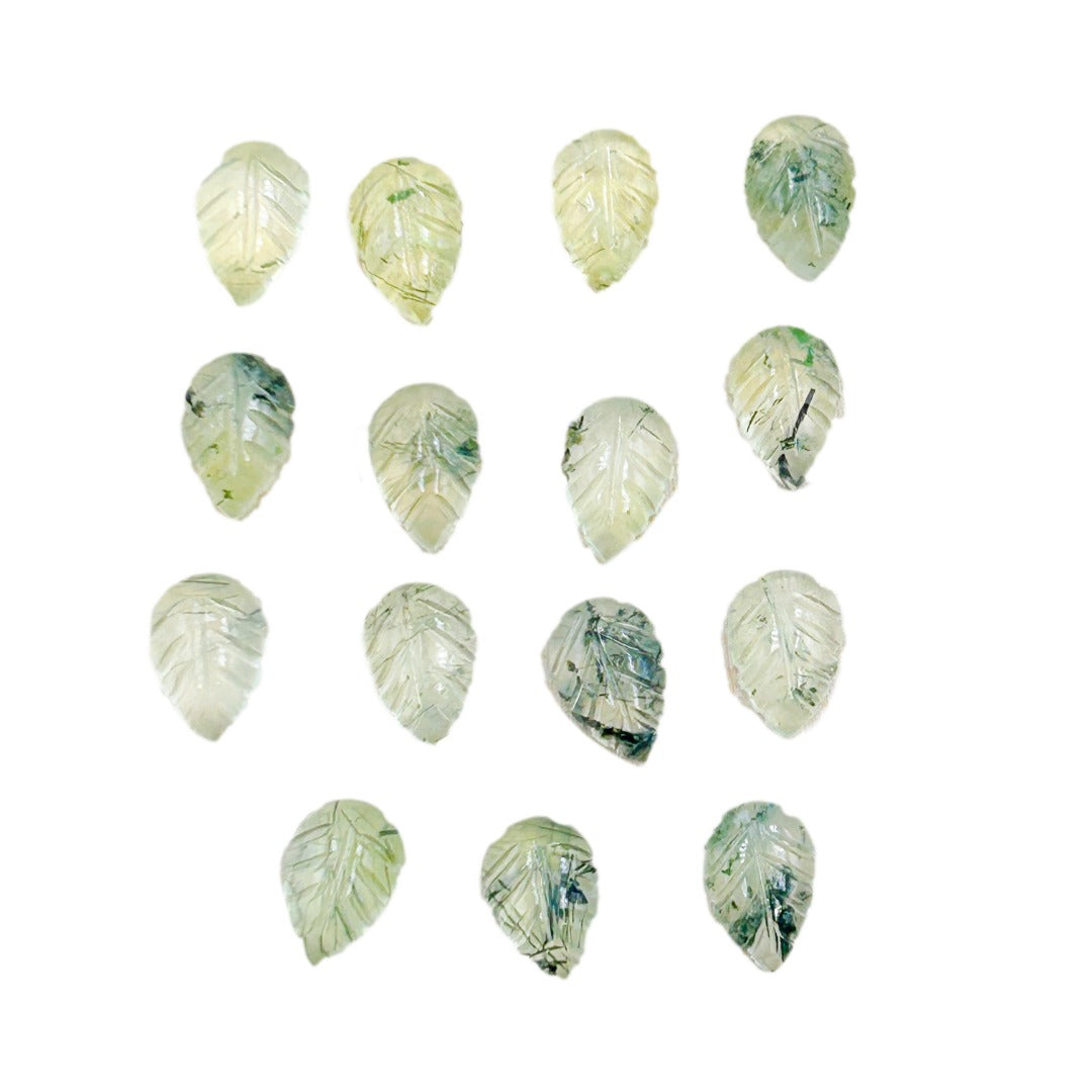 Prehnite Leaf Cabochons ( 500408 )